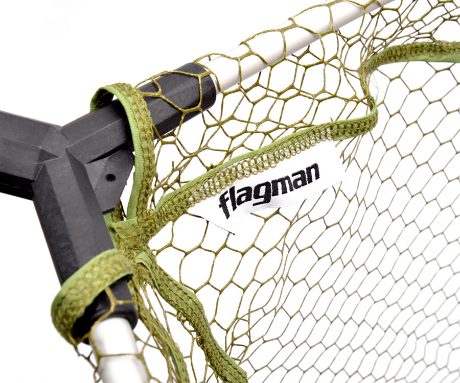 Flagman Telescopic Net with Rubber Mesh 65x60cm , 2.50mt