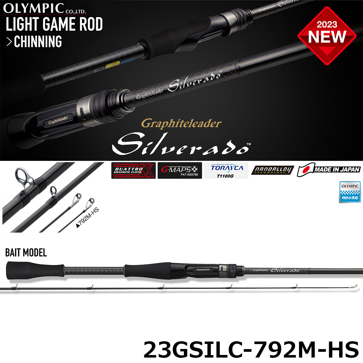 GraphiteLeader Silverado (23GSILS-792M) C.W. 5-20gr