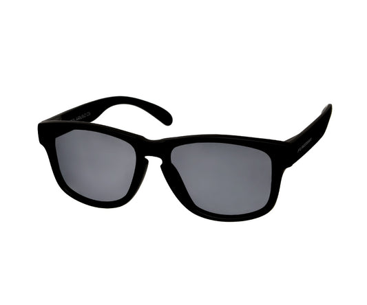 FLAGMAN ARMADALE Floating glasses black matt frame and lense - dark grey