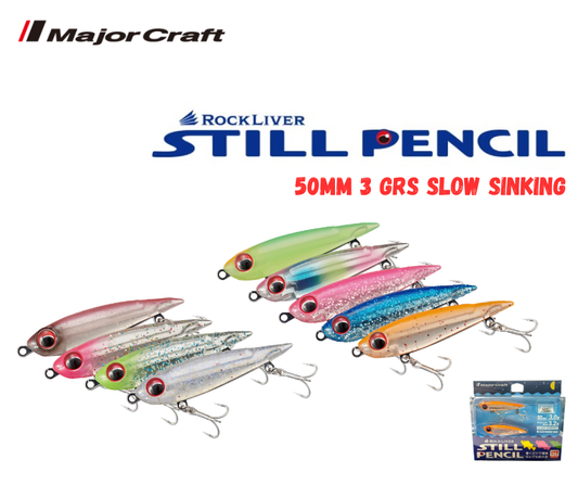MajorCraft Rock Liver Still Pencil 50mm (3gr-3.2gr)