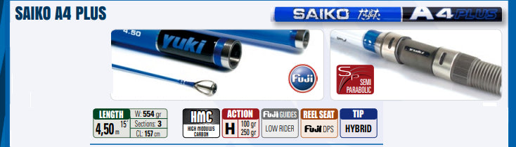 Yuki Saiko A4 Plus 4.2m C.W. 100gr-250gr