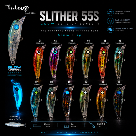 TidesLures Slither 55s
