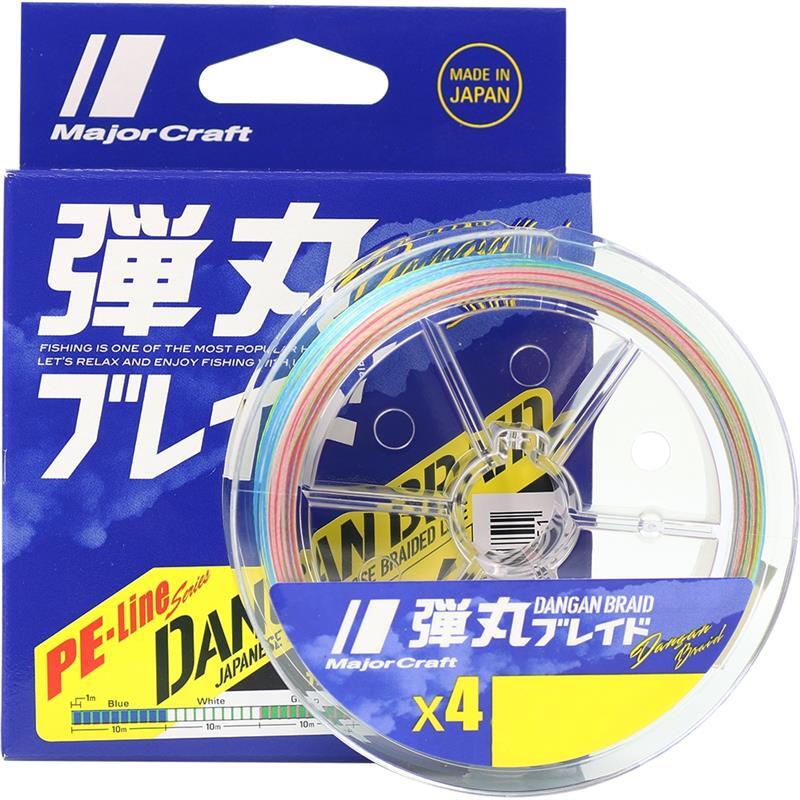 Major Craft Dangan Braid X4 Multicolor 200m