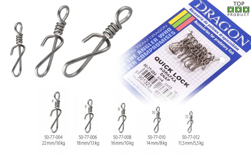 Dragon Quick Lock Agrafka Snap