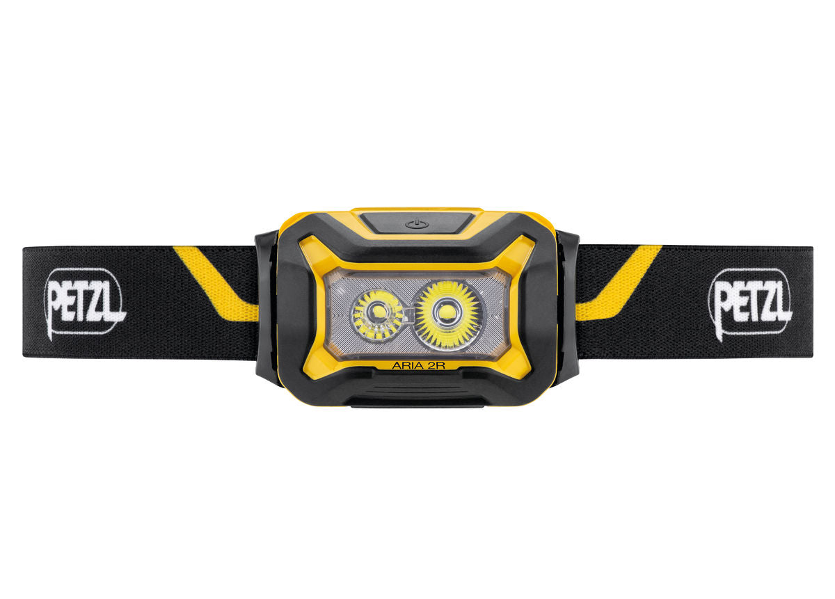 Petzl Aria 2R Headlamp black/yellow