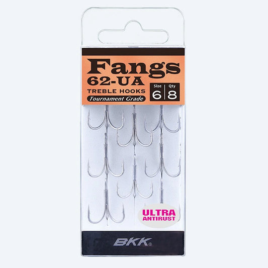 BKK Raptor Fangs-62 treble hooks