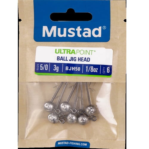 Mustad Ultrapoint Ball Jig head BJH