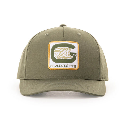 Grundens G Bass Trucker One Size Army Olive