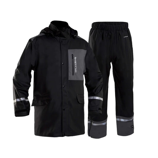 Grundens Sunnan Set Waterproof Work Wear Black