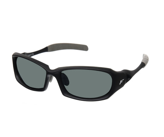 FLAGMAN MATCH COMPETITION Floating Glasses matt black+grey rubber frame and green-grey lens