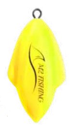 M2 Fishing XT Glow Sinkers Yellow