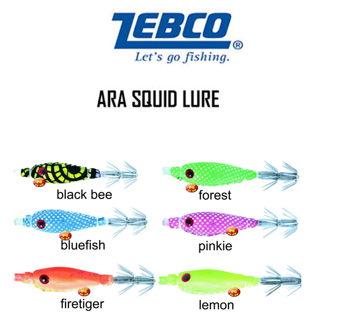Zebco Ara Squid Jig 7cm