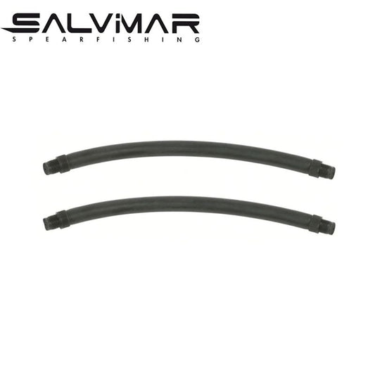 Salvimar S400 pair rubbers black with screws 17.5mm / 26cm