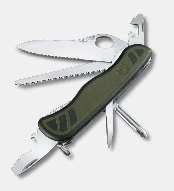 Victorinox Swiss Soldier's knife 08 111mm Green/Black