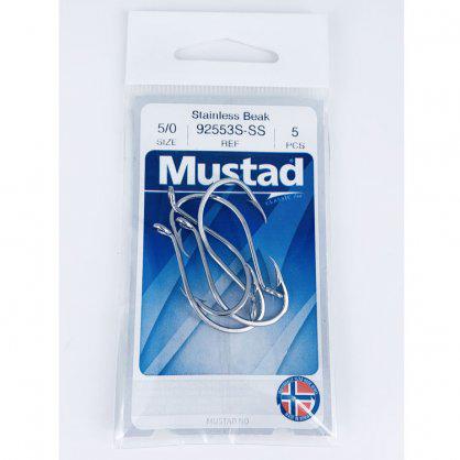 Mustad 92553S Stainless Steel Octopus Hooks