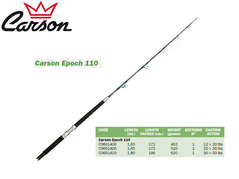 Carson Epoch 110 30/50lbs