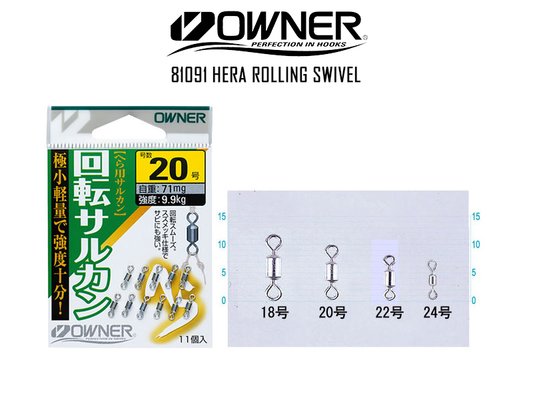 Owner 81091 Hera Rolling Swivel