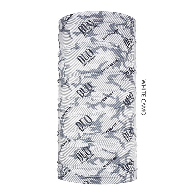 DUO UV Headwear White Camo Free Size