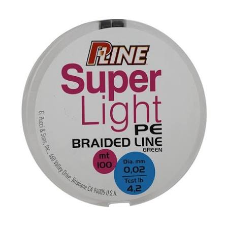 P-Line Super Light Braided Line (100m)