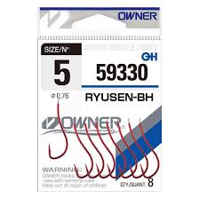 Owner 59330 Ryusen-SH Red Hooks