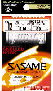 Sasame Snelled Hook