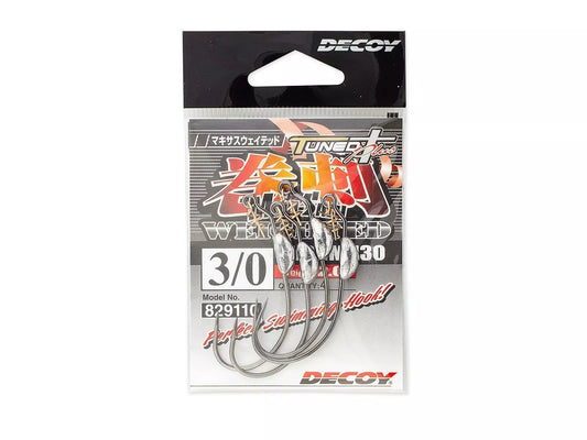 Decoy worm 130 Makisasu Weighted Offset Hooks