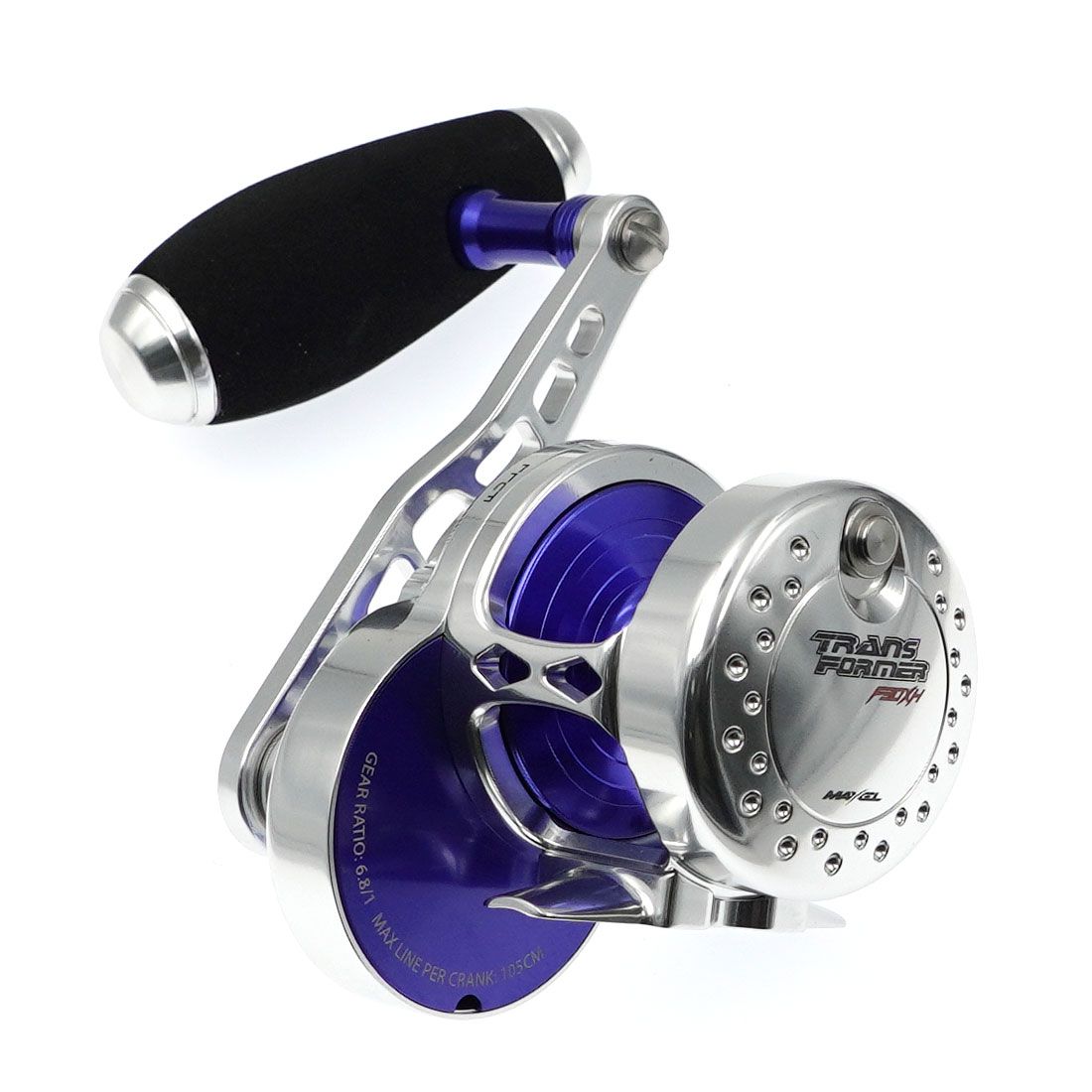 Maxel Transformer F30XH Silver/Mediterranean Blue (Left)