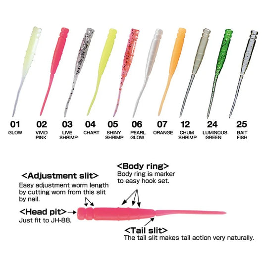 Cultiva Pin Worm MW-02 1.7''
