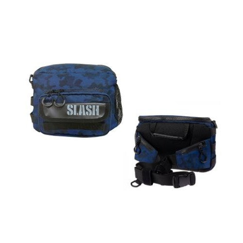 Slash Hip Bag Middle Sl-273 Navy Camo