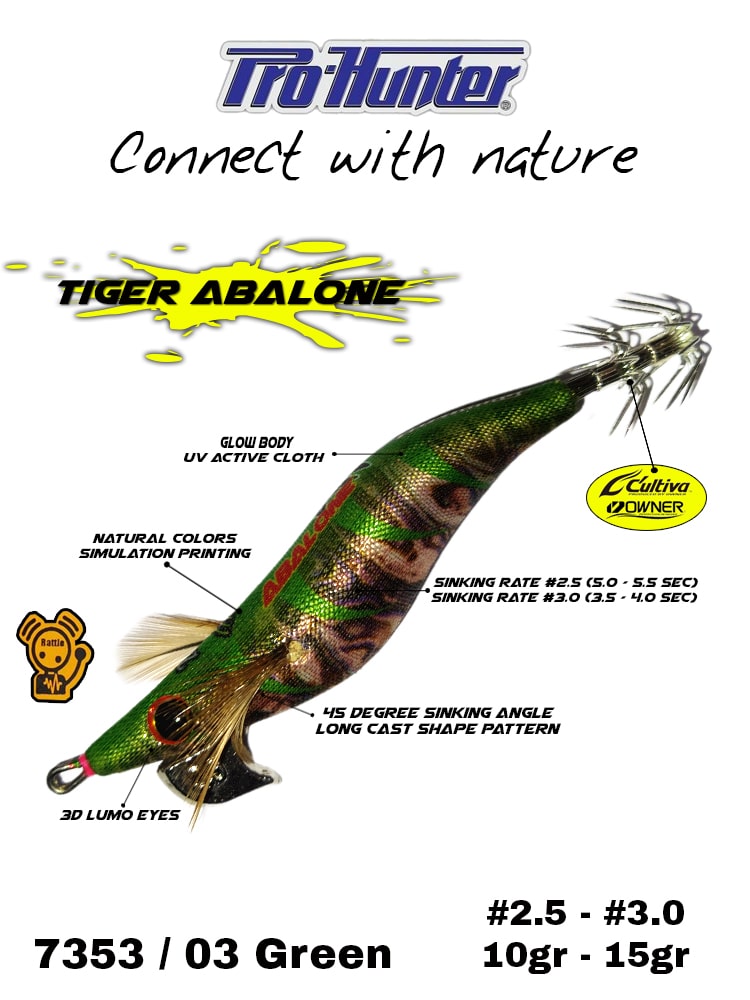 Pro-Hunter Egi King Abalone 2.5