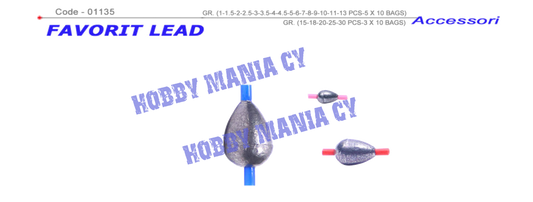 Vincent Favorit Drop Leads with silicone