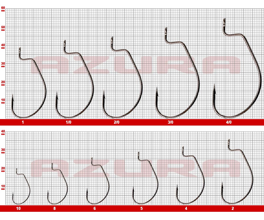 Azura Finesse Offset Hooks