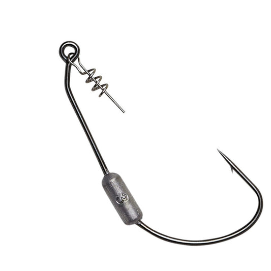 Savage Gear weedless corkscrew Offset Hooks