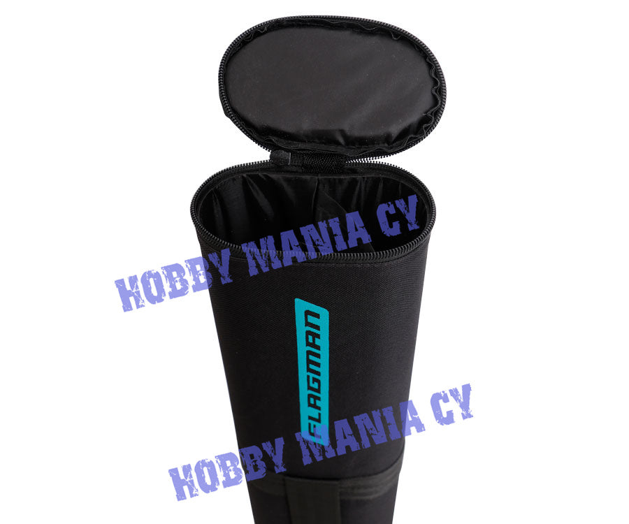 Flagman Rod Tube Oval black 125mmX65mmX145cm