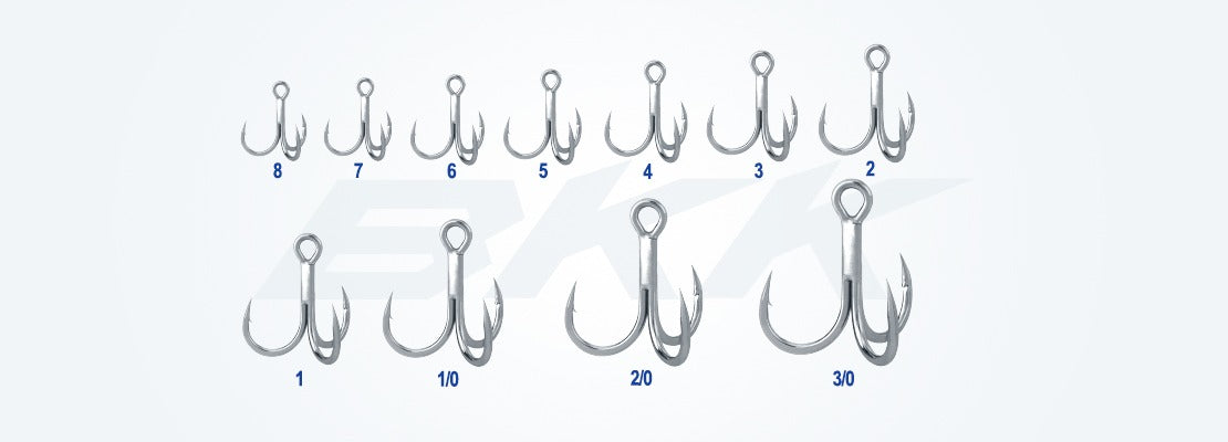 BKK Raptor X treble hooks