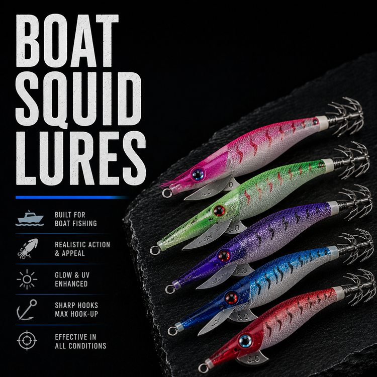 Boat Squid Lures