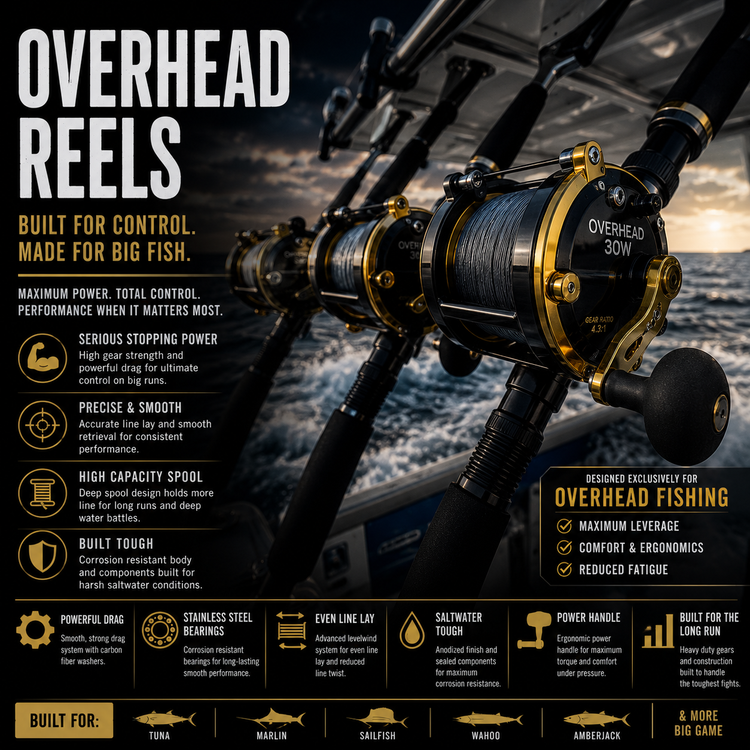 Overhead reels