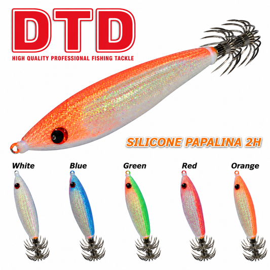 DTD Silicone Gavun 2H Lead Squid Jigs 150gr