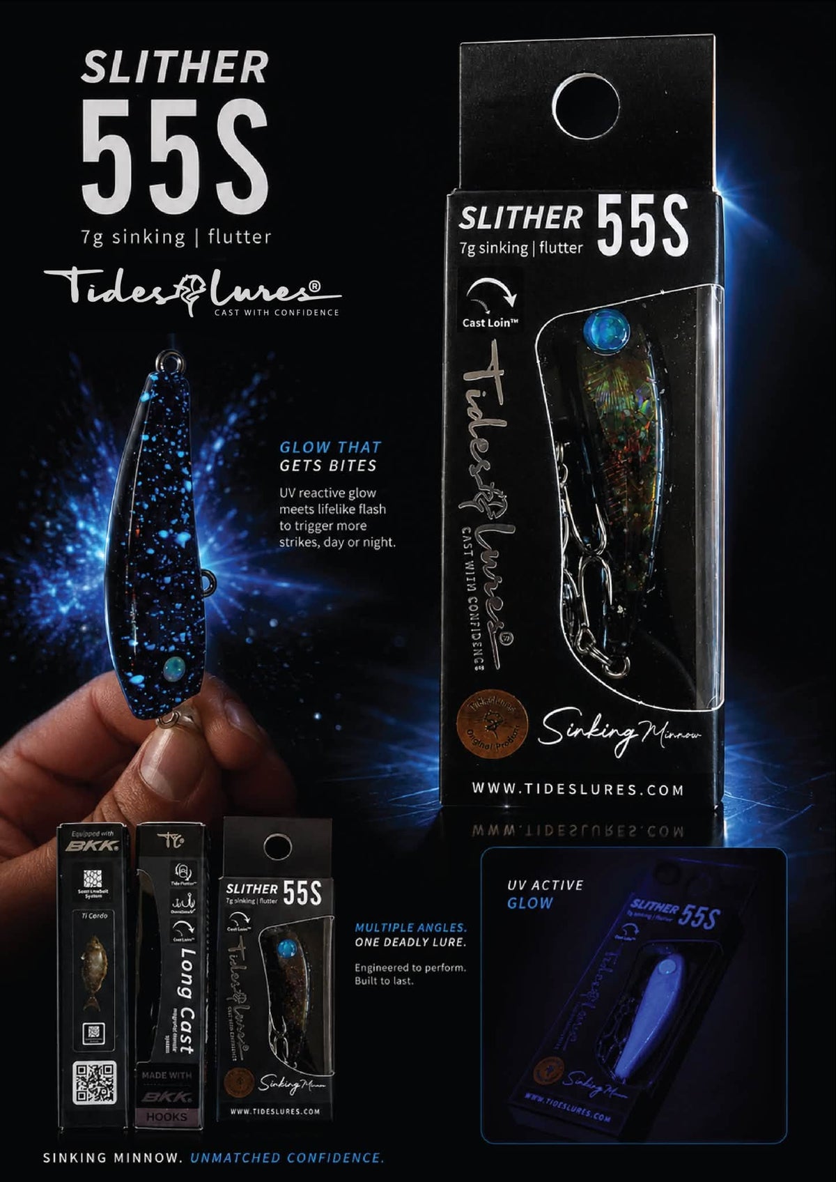 TidesLures Slither 55s/7gr