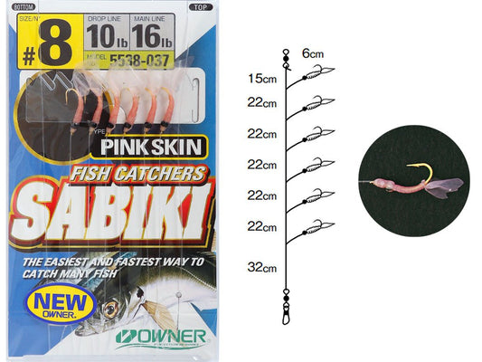 Owner Shrimp Skin Sabiki 5538