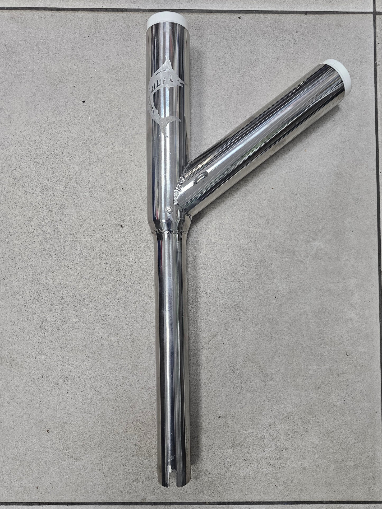 Y shape stainless steel rod holder