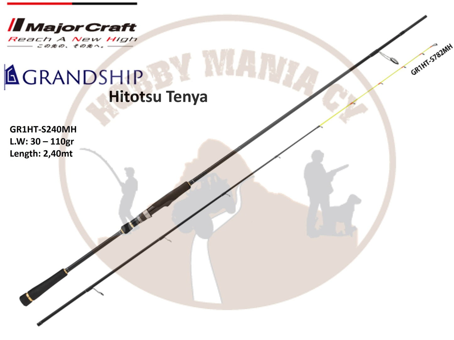 Majorcraft Grandship Hitotsu Tenya 30gr-110gr (GR1HT-S240MH)
