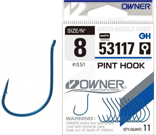 Owner 53117 Pint Hooks Blue