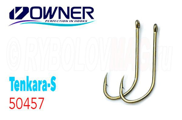 Owner 50457 Tenkara Straight w/eye Hooks
