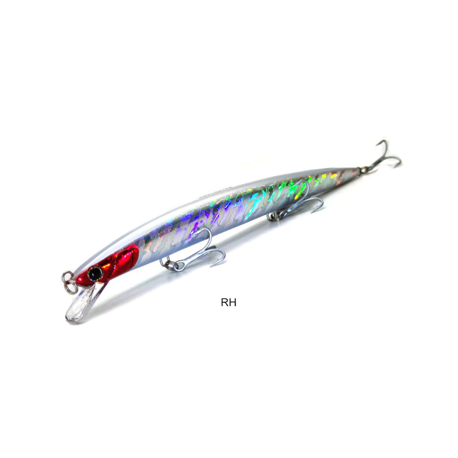 akami fishing lures Wild minnow 140 – Hobbymania CY Series_Revo ALX Theta Star VPR Surf Spinning Model:65GDST Holographic 3D eyes