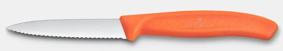 Victorinox Paring knife 10cm wavy pointed tip