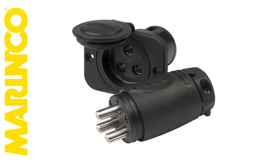 Marinco 12VCPS3 3-Wire Connectpro Plug And Receptacle Combo