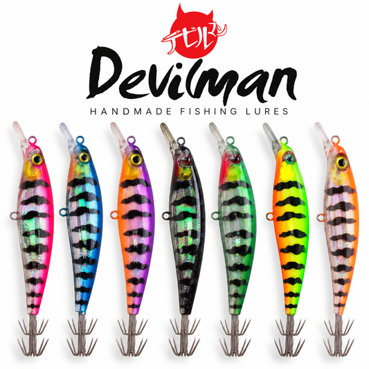 Devilman Squid Trolling Lures 13cm
