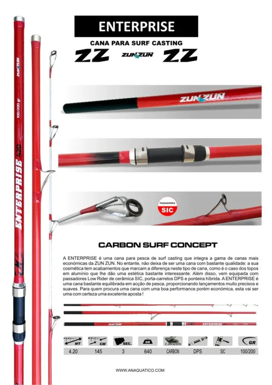 Zun Zun Enterprise 4.2m C.W. 100gr-200gr