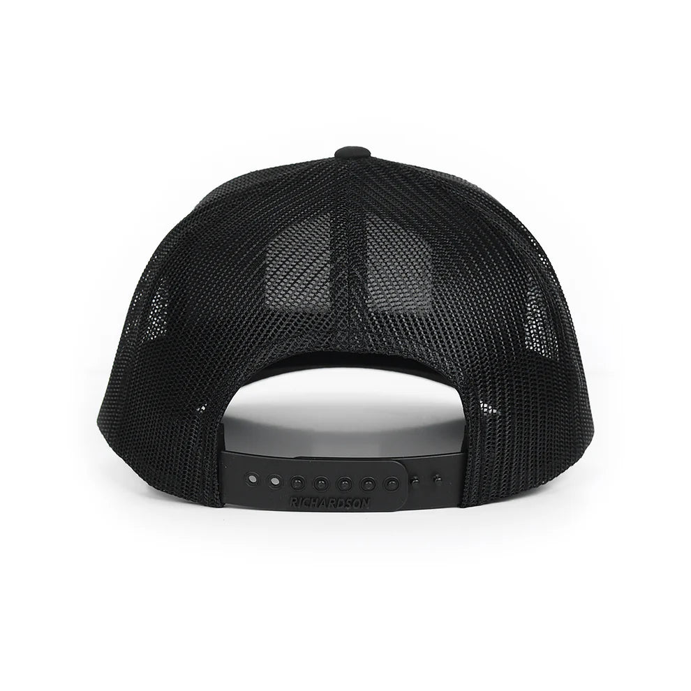 Grundens Bluefin Tuna Trucker Hat Solid Black One Size